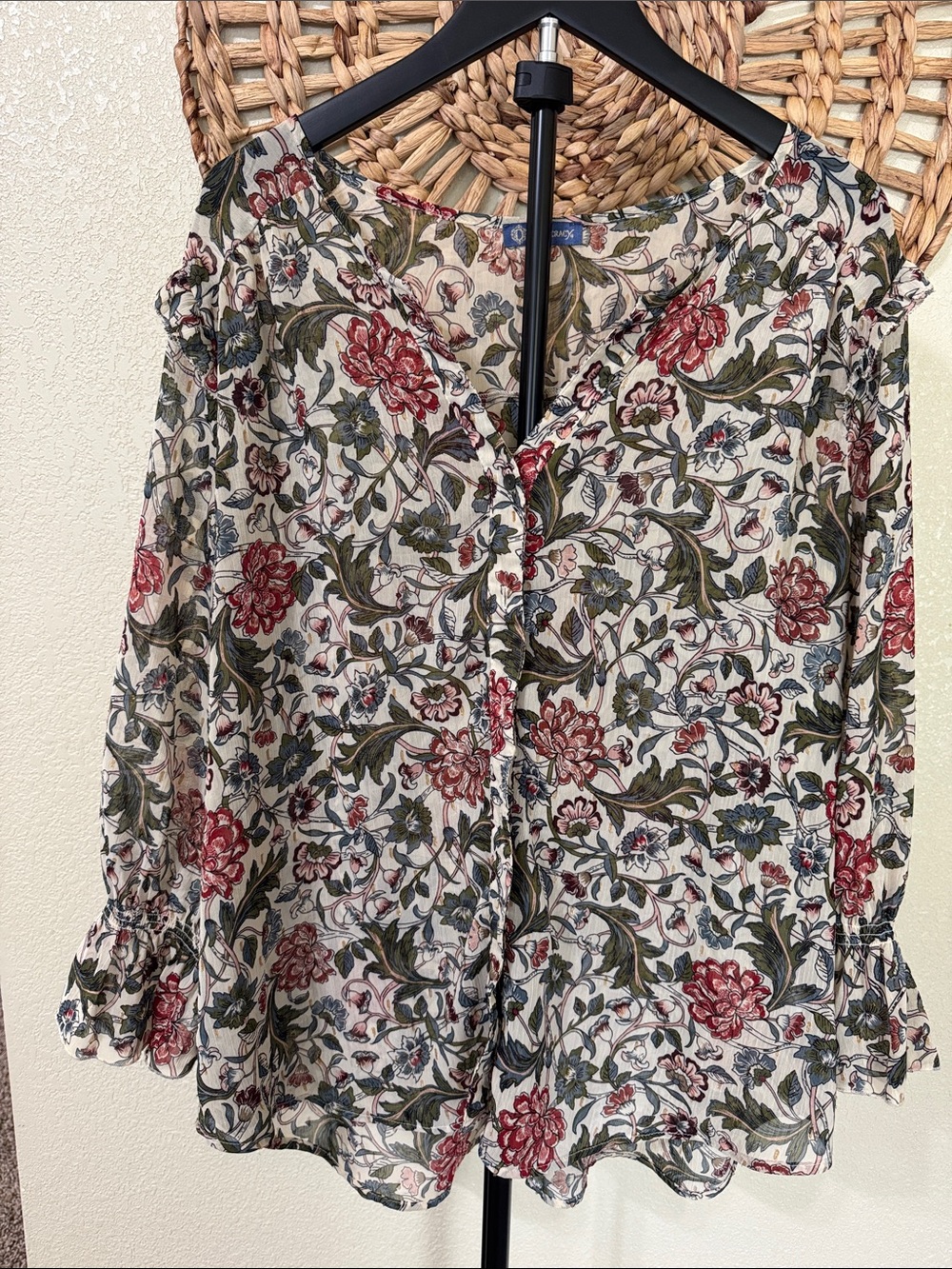 Democracy XL Floral Top
